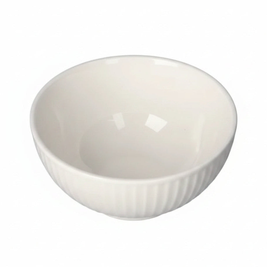 Danny Home Ceramic Dessert Bowl 12cm White at Zubaidas Homestore Pakistan