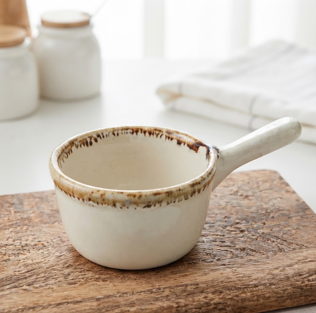 Danny Home Ceramic Mini Sauce Dish 10cm at Zubaidas Homestore