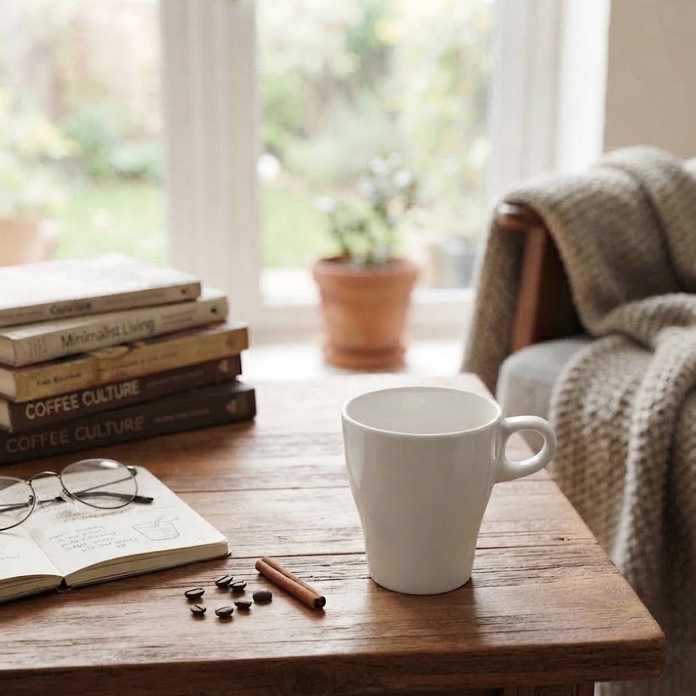 Danny Home Ceramic Mug White 15cm at Zubaidas Homestore