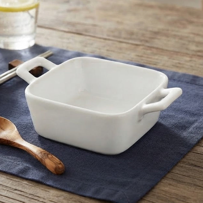 Danny Home Ceramic Sauce Dish White 11cm at Zubaidas Homestore