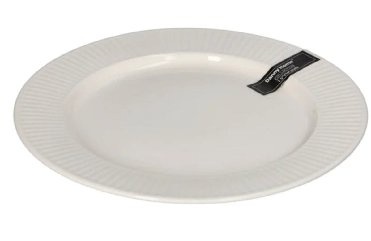 Danny Home Ceramic Sided Plate 19.2 cm at Zubaidas Homestore