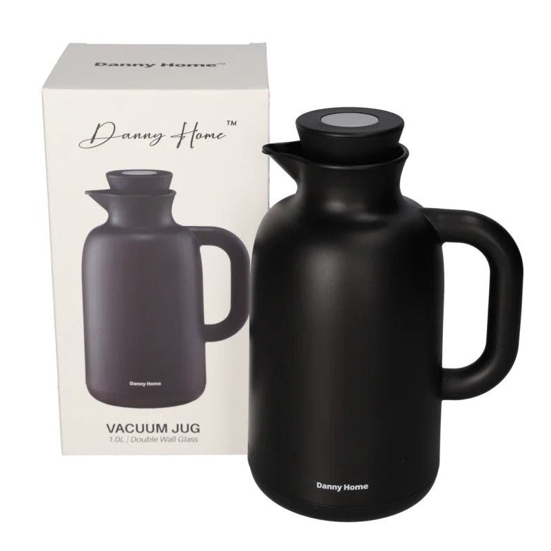 Danny Home Double Wall Glass Thermos Vacuum Jug 1 Liter at Zubaidas Homestore Pakistan
