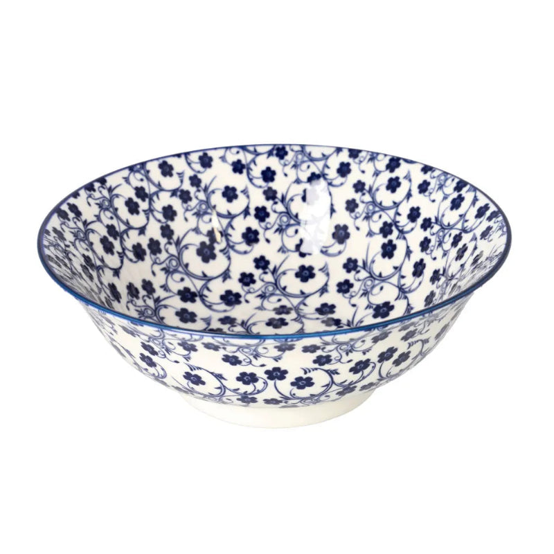 Danny Home Floral Design Ceramic Bowl 21cm at Zubaidas Homestore Pakistan