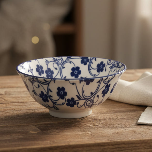 Danny Home Floral Design Ceramic Bowl 9cm at Zubaidas Homestore
