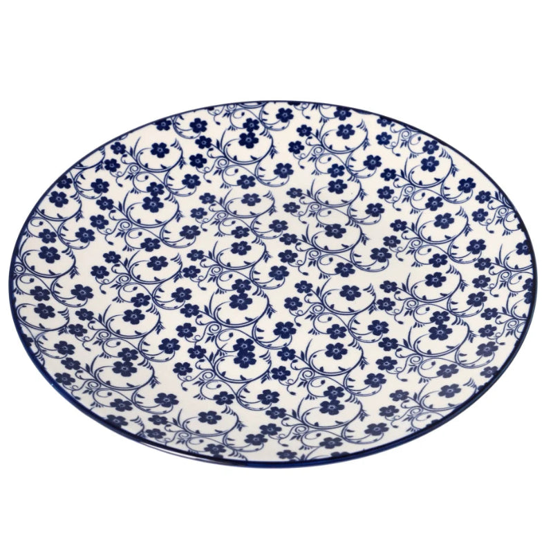 Danny Home Floral Design Dinner Plate at Zubaidas Homestore