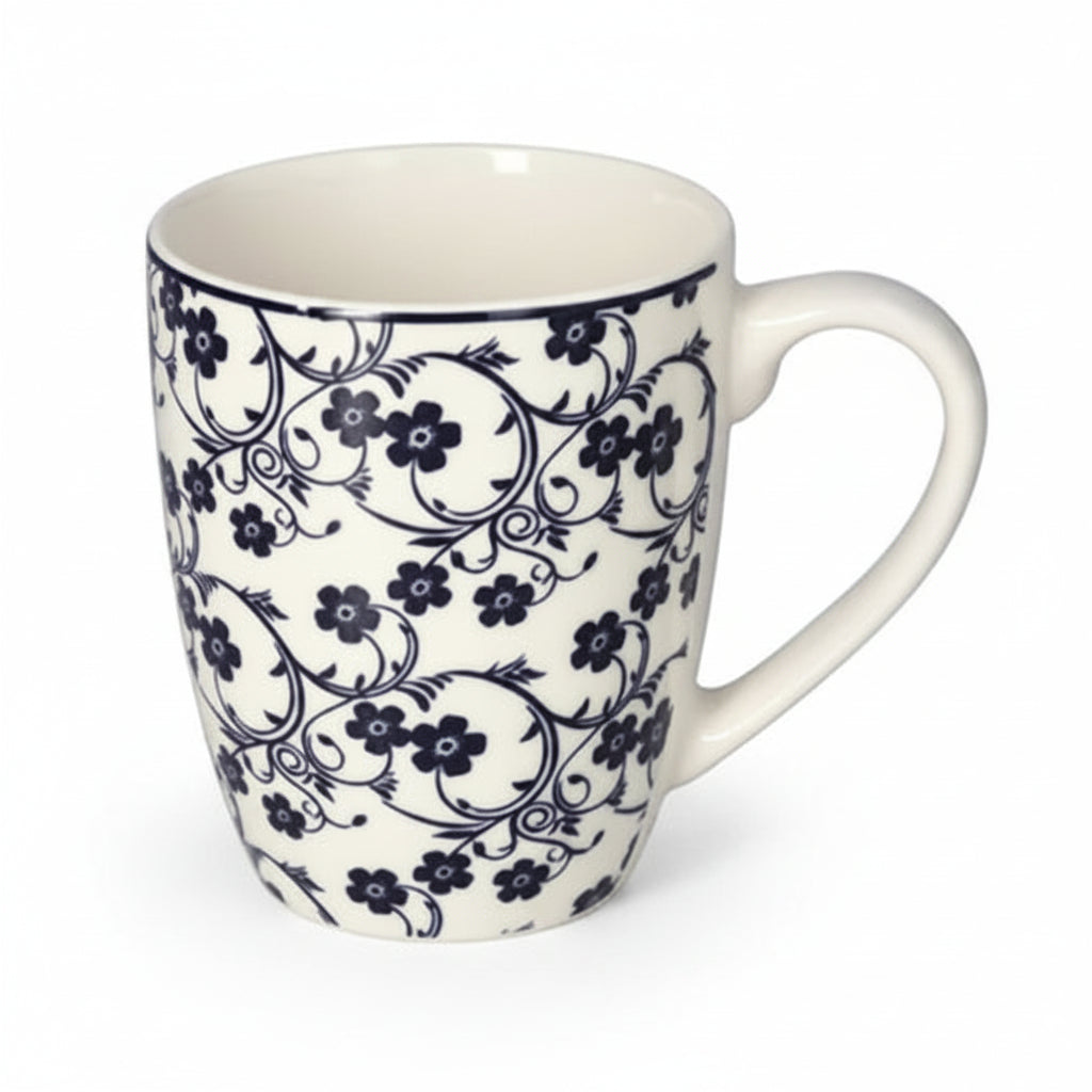 Danny Home Floral Porcelain Coffee Mug 400ml at Zubaidas Homestore Pakistan