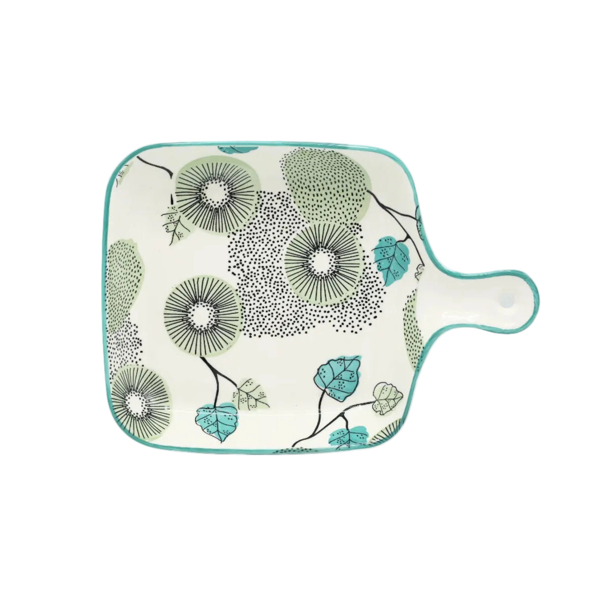 Danny Home Floral Porcelain Mini Baking Dish with Handle 19cm at Zubaidas Homestore Pakistan