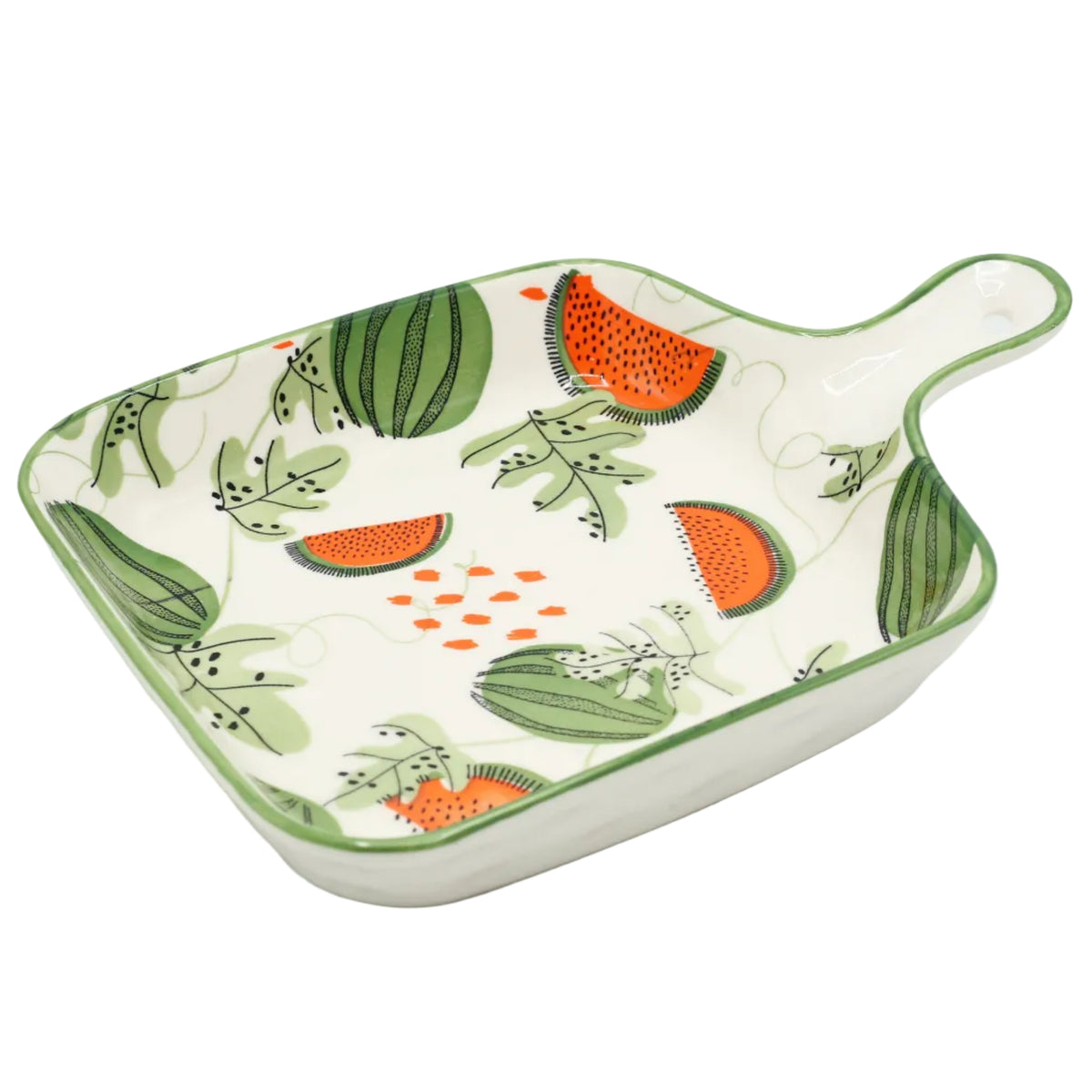 Danny Home Fruit Pattern Ceramic Mini Dipping Dish 16.5cm at Zubaidas Homestore. Most Trusted Homestore in Pakistan