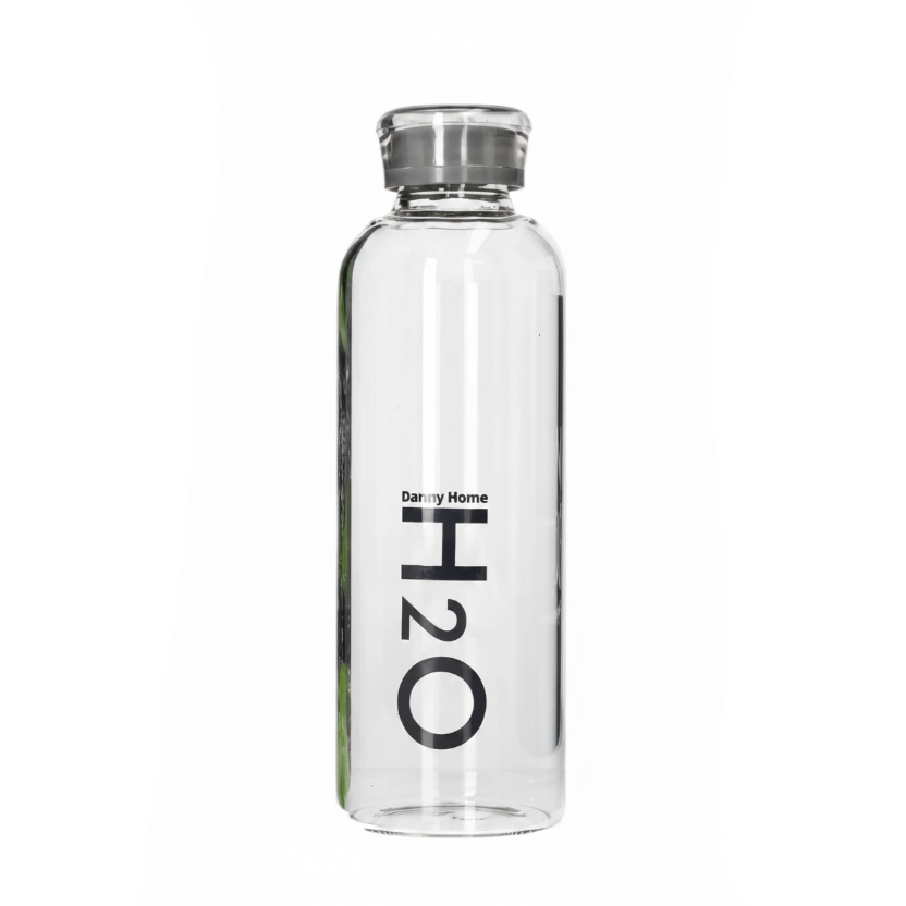 Danny Home Glass Drink Water Bottle 750ml Grey at Zubaidas Homestore Pakistan
