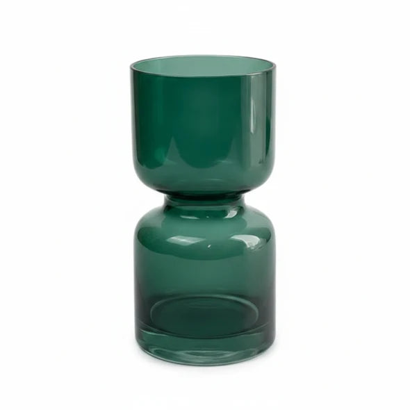 Danny Home Glass Plant Vase 14cm Green at Zubaidas Homestore Pakistan