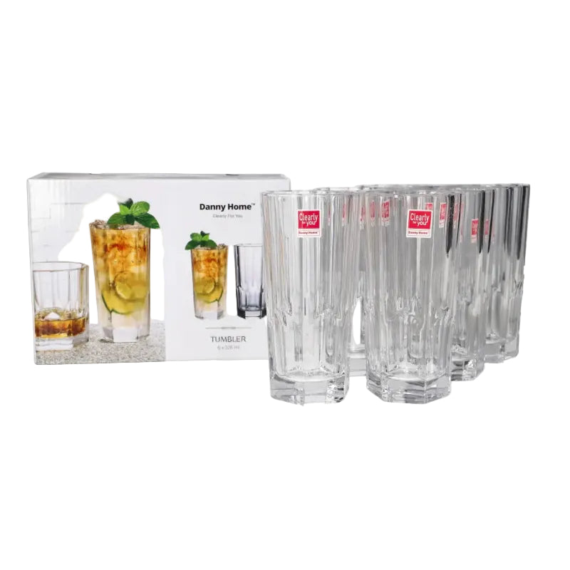 Danny Home Glass Set 6 Pieces BHO-1988-176 at Zubaidas Homestore Online Pakistan