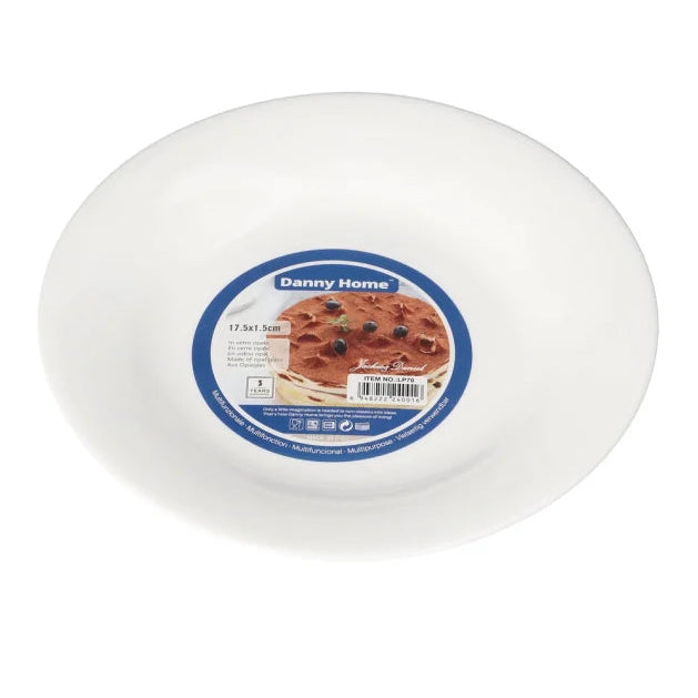 Danny Home Opal Glass Side Plate 17.8cm at Zubaidas Homestore Pakistan