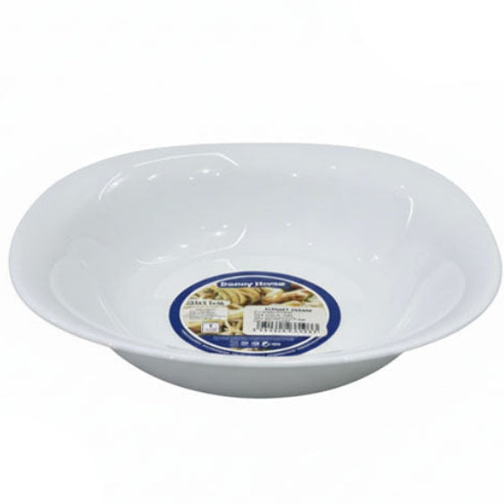 Danny Home Opal Glass Soup Plate 9inch at Zubaidas Homestore Pakistan