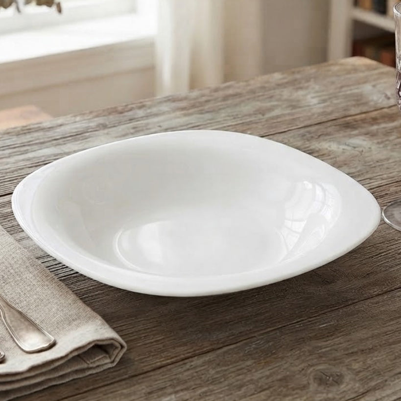 Danny Home Opal Soup Bowl White 24cm at Zubaidas Homestore