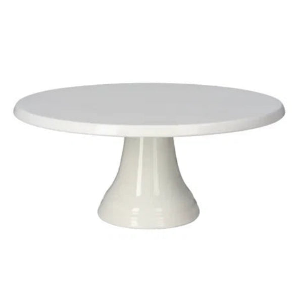 Danny Home Porcelain Cake Stand White 30cm at Zubaidas Homestore Pakistan