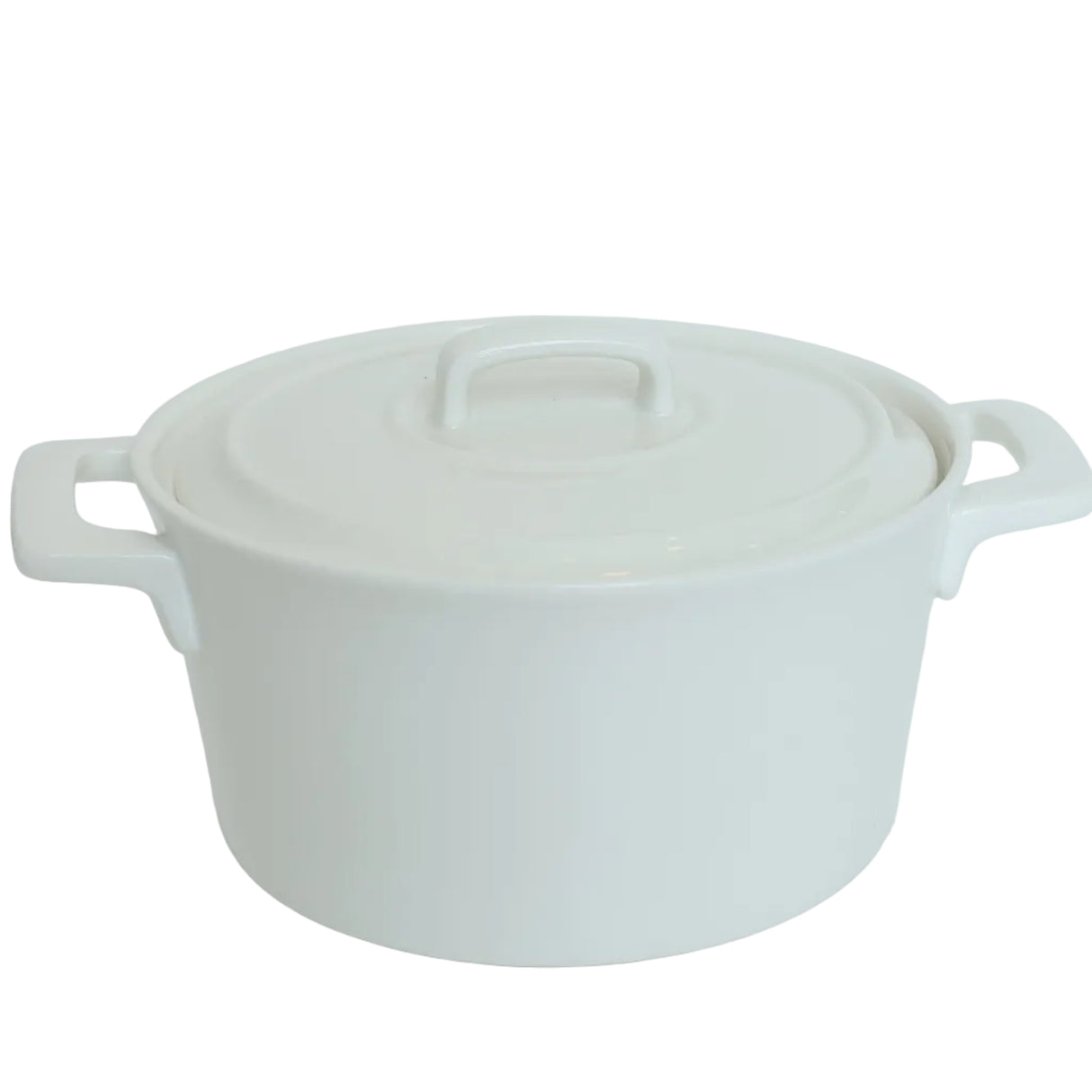 Danny Home Porcelain Casserole Pot 1.2L White at Zubaidas Homestore Best for home Shopping Pakistan