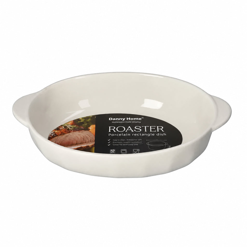 Danny Home Rectangular Oval Roaster Dish 35cm at Zubaidas Homestore Pakistan
