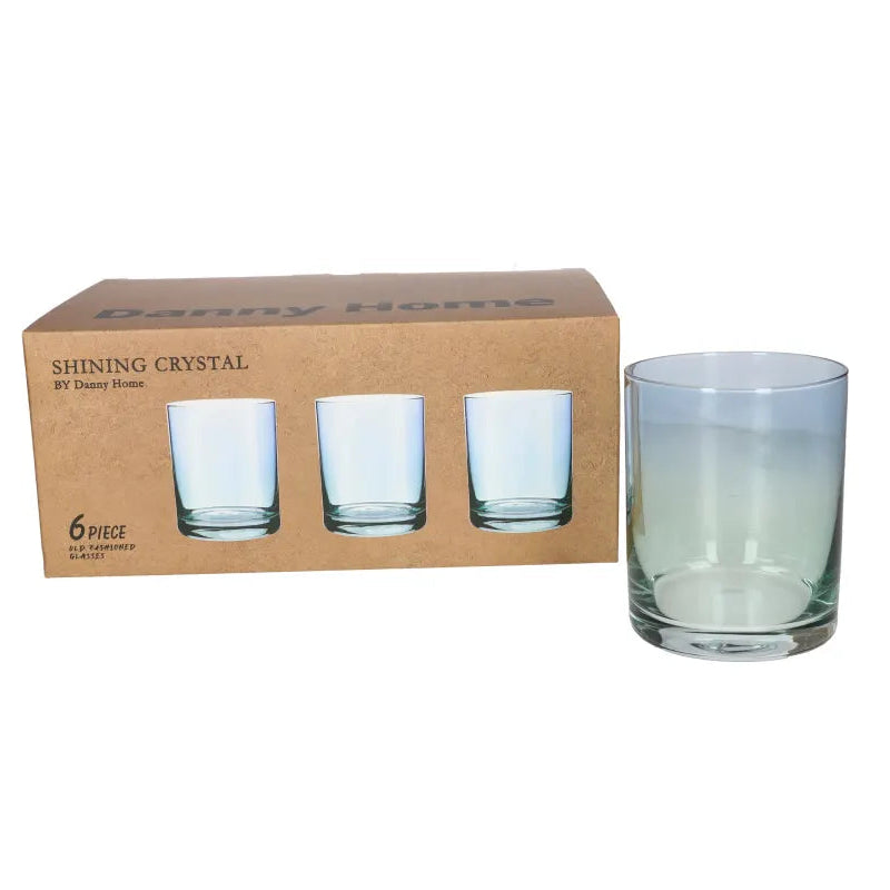 Danny Home Rocks Tumbler Glass 6 Piece Set 410ml at Zubaidas Homestore. Most Trusted Homestore in Pakistan