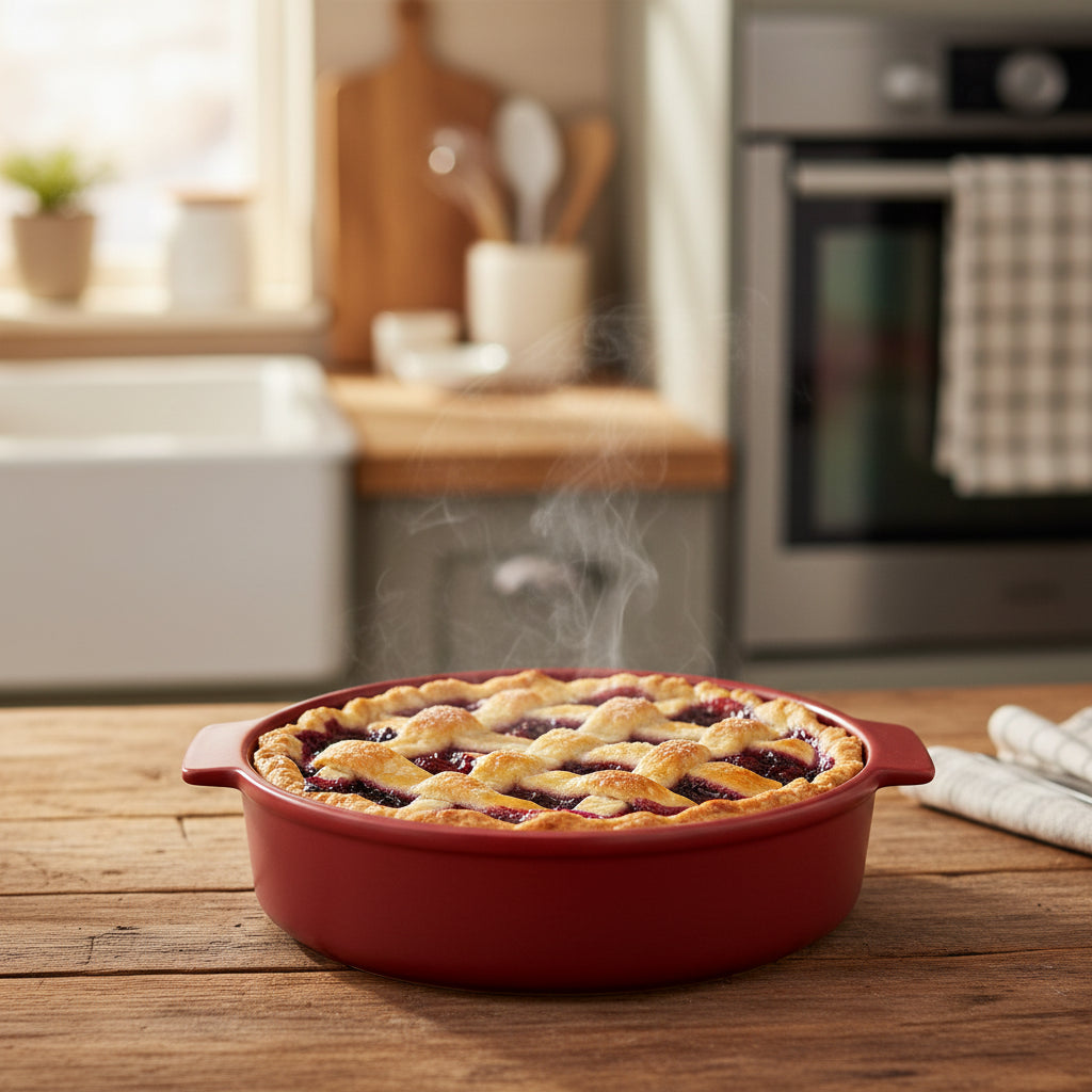 Danny Home Round Porcelain Bakeware 25.4 cm at Zubaidas Homestore Pakistan