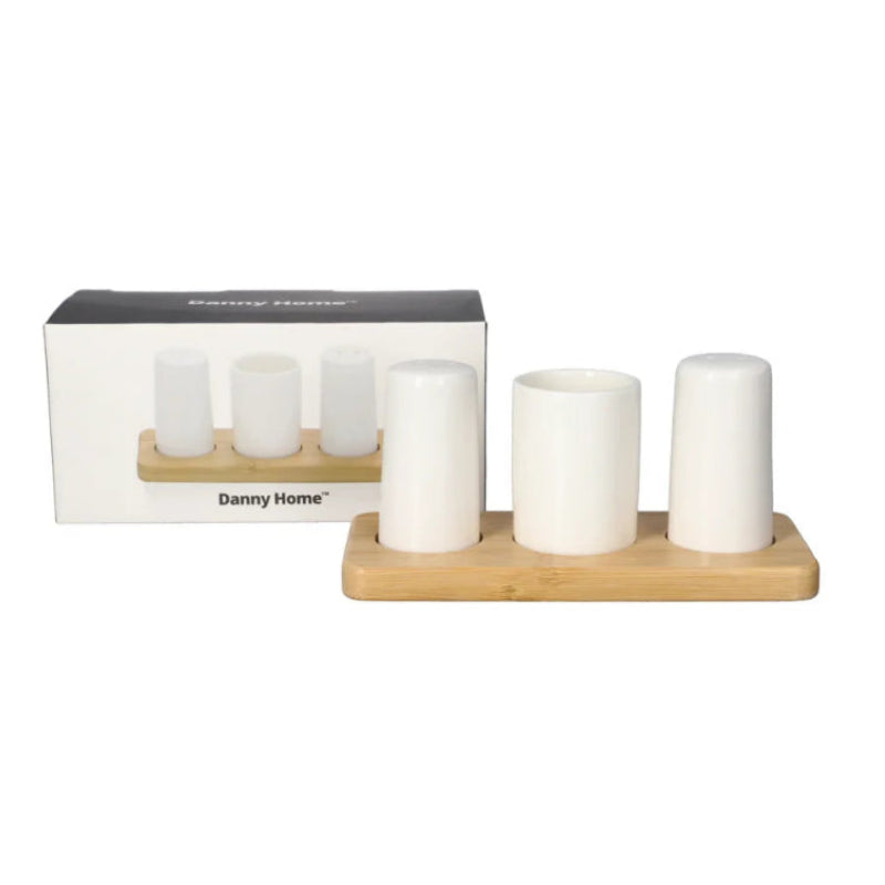 Danny Home Salt and Pepper Shaker With Stand at Zubaidas Homestore Pakistan