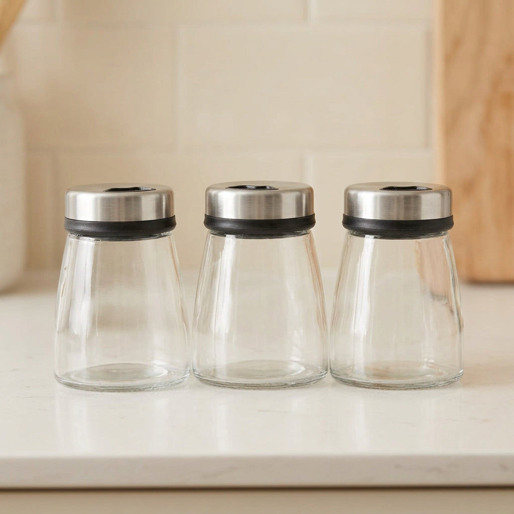 Danny Home Spice Storage Jar With Stainless Steel Lid 250ml at Zubaidas Homestore