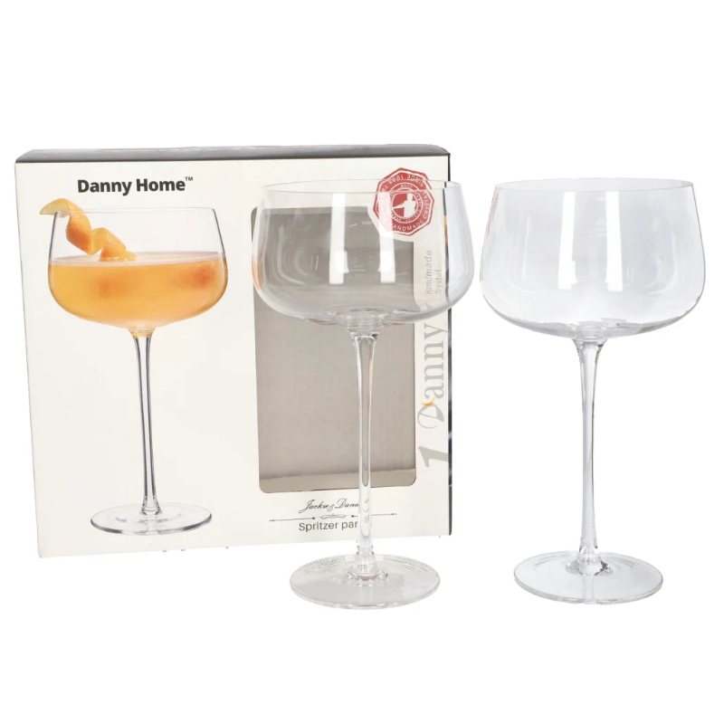 Danny Home Spritzer Party Glasses 2 Pieces Set 500ml at Zubaidas Homestore