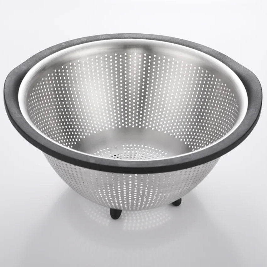 Danny Home Stainless Steel Punching Hole Colander Basket 29cm at Zubaidas Homestore