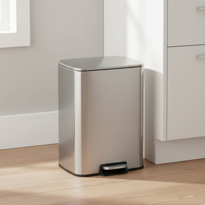 Danny Home Stainless Steel Trash Can 30 Liter at Zubaidas Homestore Pakistan