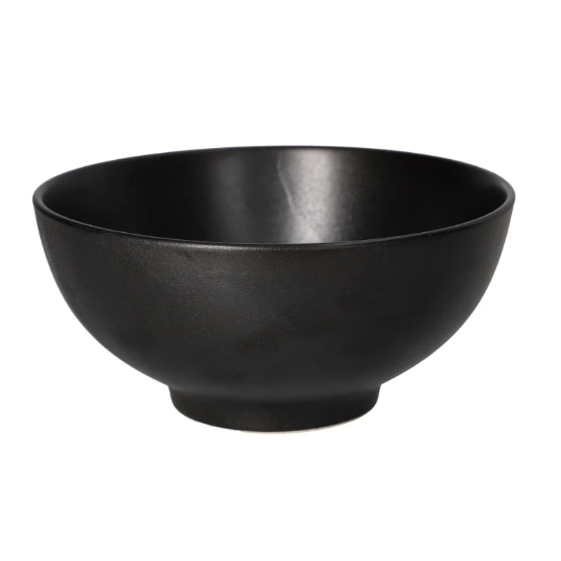 Danny Home Stoneware Salad Bowl 20cm Black at Zubaidas Homestore Pakistan