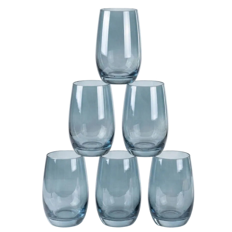 Danny Home Tall Tumbler Glass Set 6 Pieces at Zubaidas Homestore