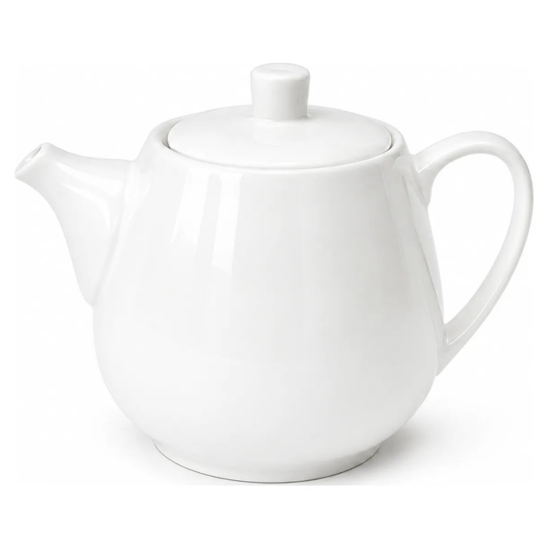 Danny Home Tea Pot Porcelain 700ml White at Zubaidas Homestore Pakistan