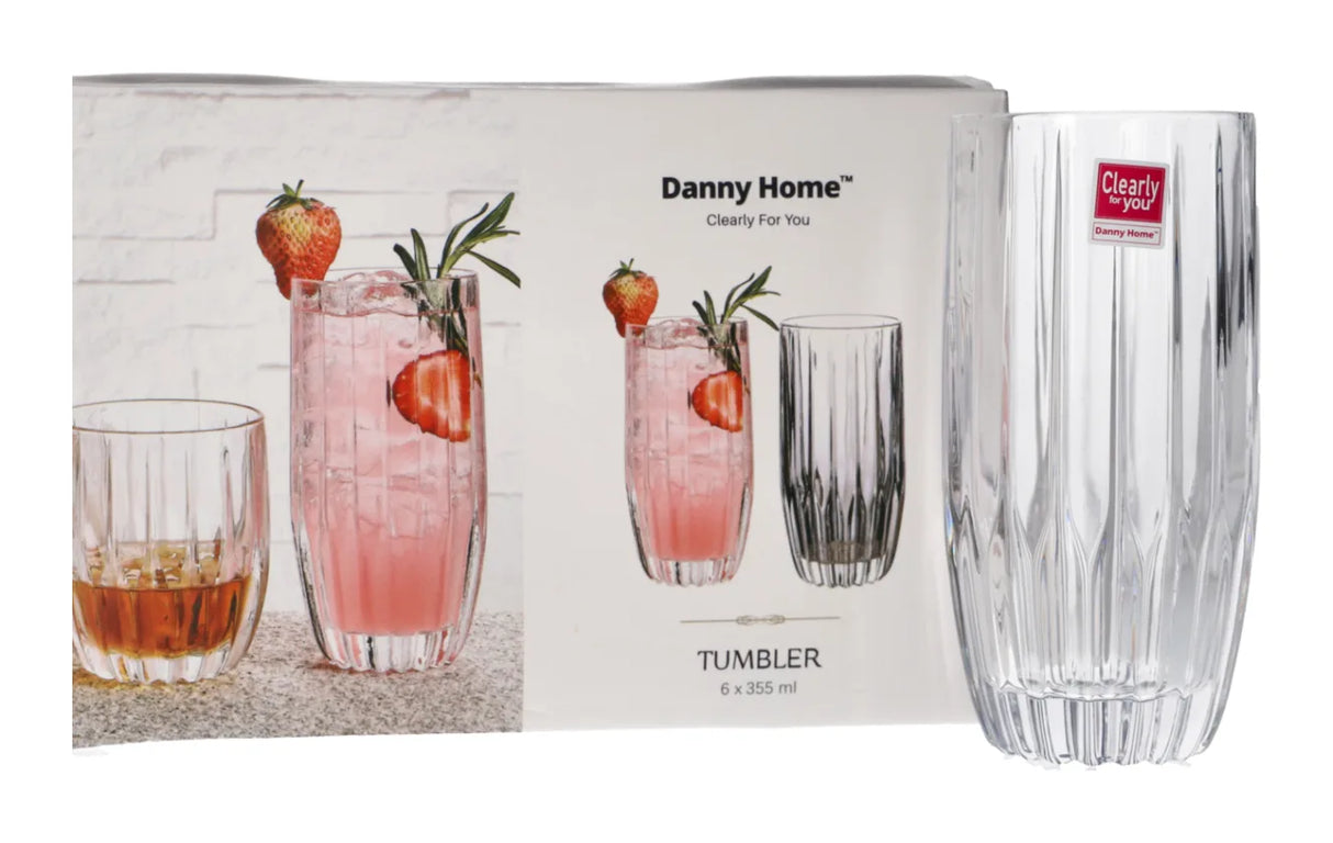 Danny Home Thick Tumbler Glass Set BHO-1988-178 at Zubaidas Homestore Online Pakistan
