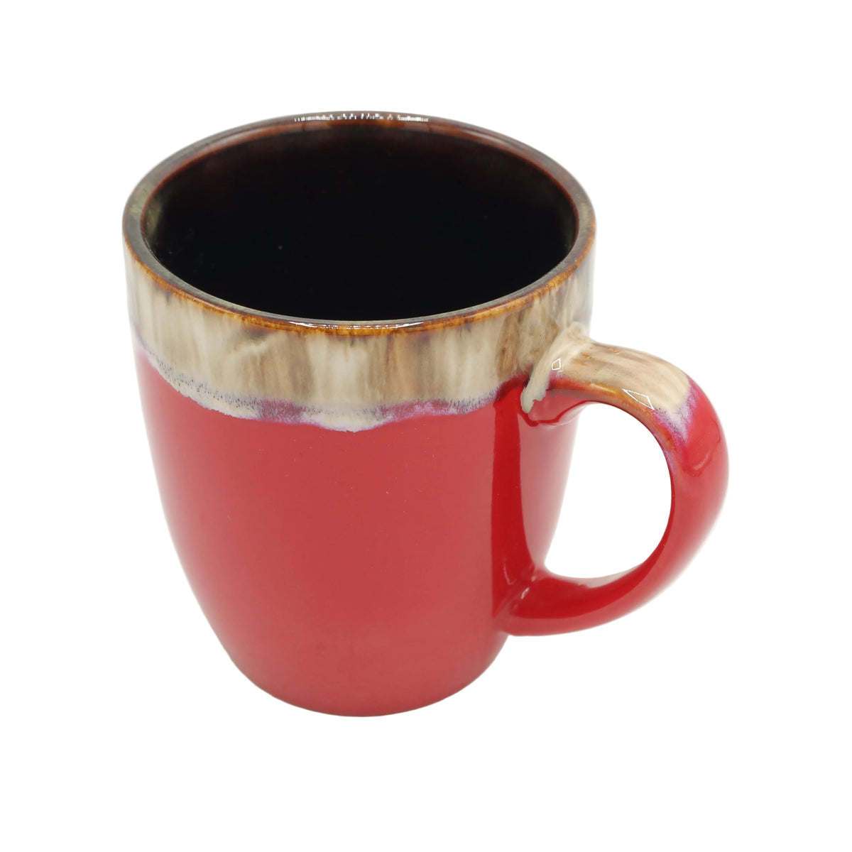 Danny Home Two Tone Ceramic Coffee Mug 230ml Red at Zubaidas Homestore. Most Trusted Homestore in Pakistan