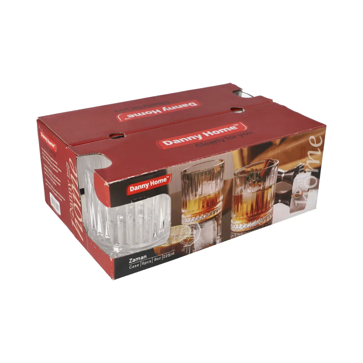 Danny Home Whisky Glass Set 6 Pieces BHO-1988-10 at Zubaidas Homestore Online Pakistan