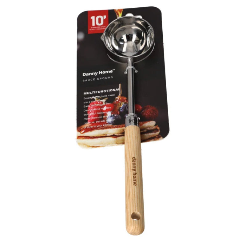 Danny Home Wooden Soup Server Spoon 26.5cm at Zubaidas Homestore