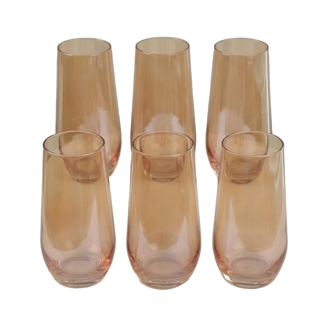 Danny Tall Tumbler Glasses Set 6 Pieces at Zubaidas Homestore