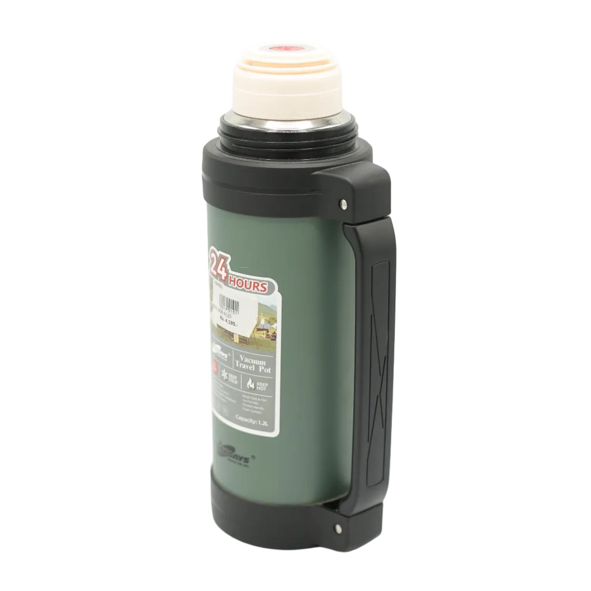 Daydays Vacuum Travel Pot Thermos 1.2 Liter at Zubaidas Homestore Pakistan