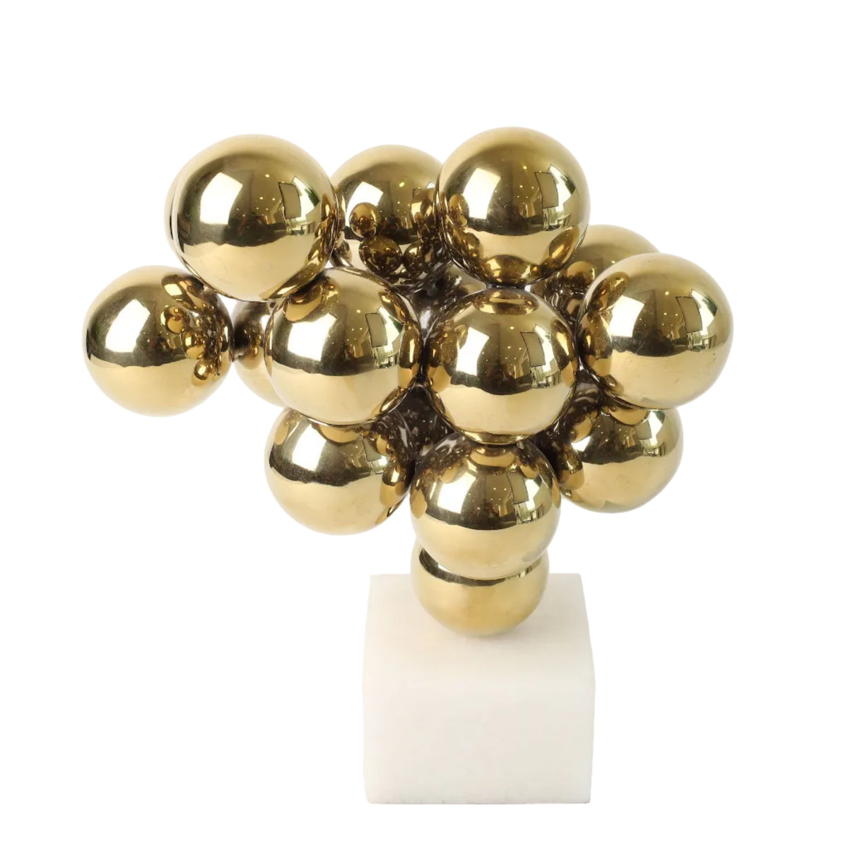 Decorative Brass Ball Sculpture at Zubaidas Homestore Pakistan