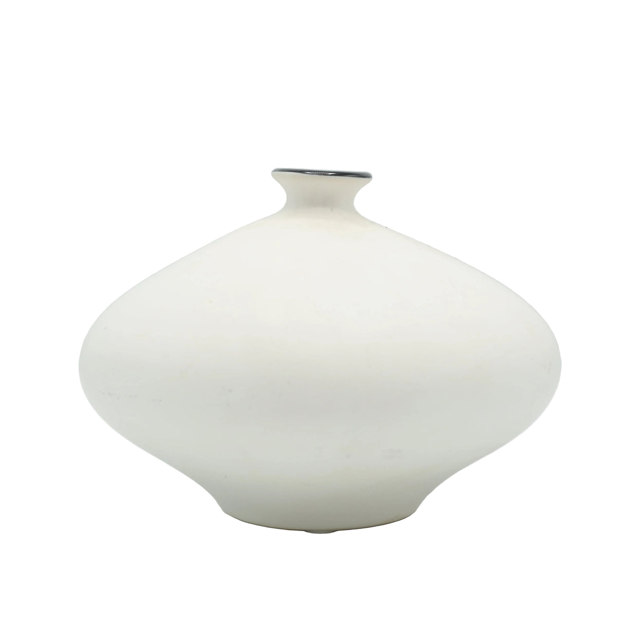 Decorative Porcelain Round Flower Vase at Zubaidas Homestore Pakistan