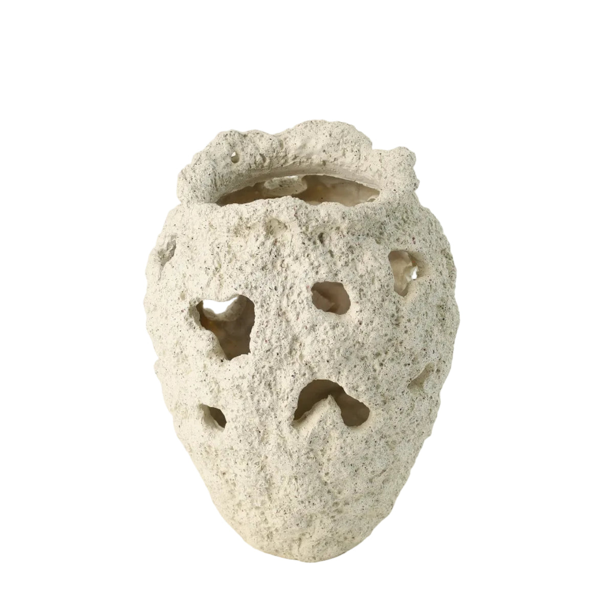 Decorative Stone Textured Ceramic Vase at Zubaidas Homestore Pakistan