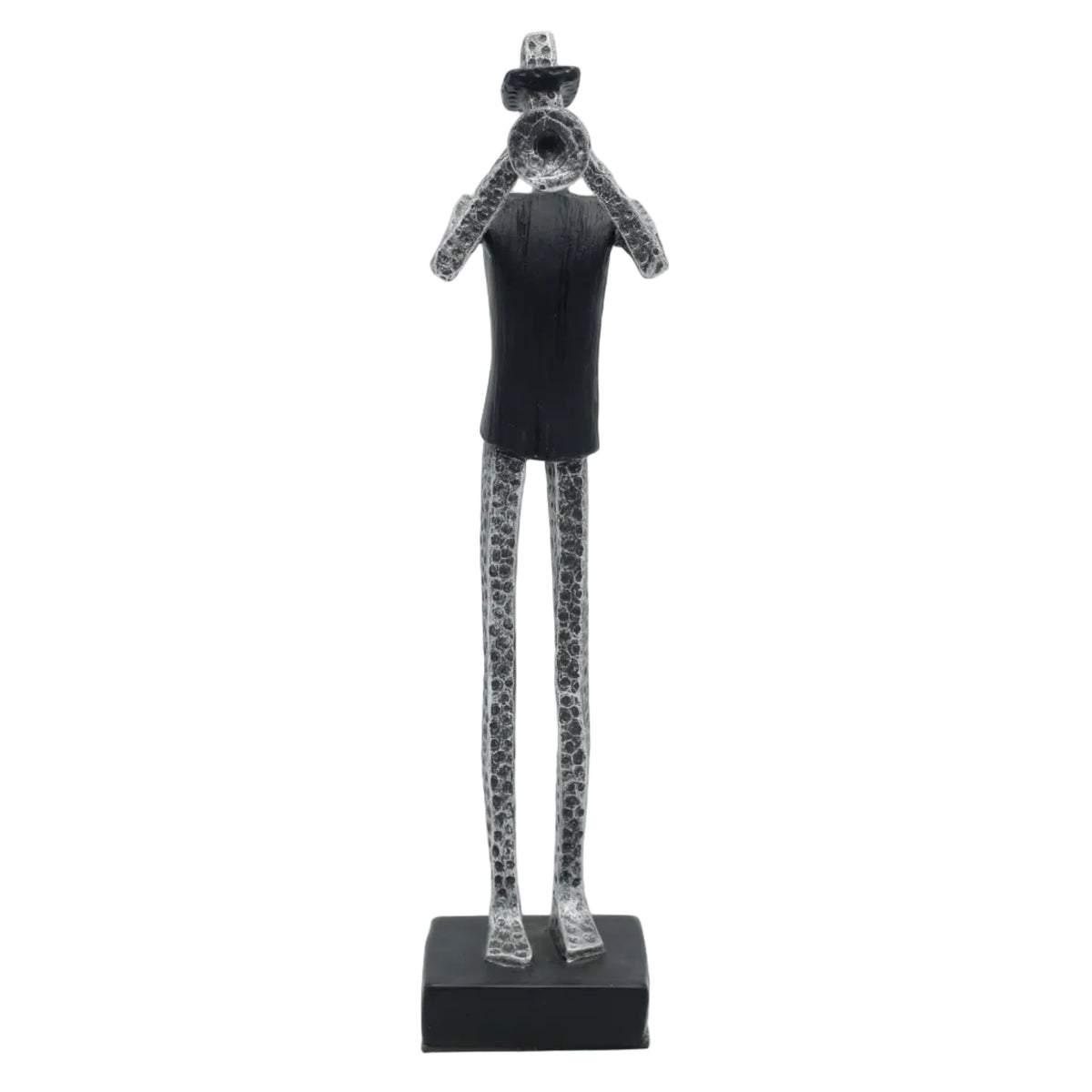 Ebonite Musician Sculpture Statue at Zubaidas Homestore Pakistan