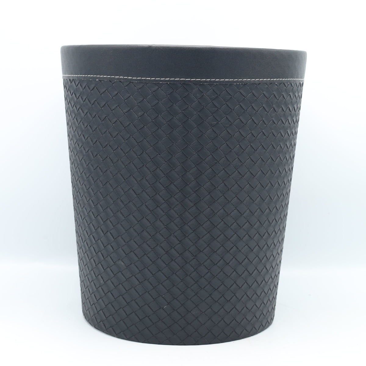 Elegance Faux Leather Dustbin Black at Zubaidas Homestore Pakistan