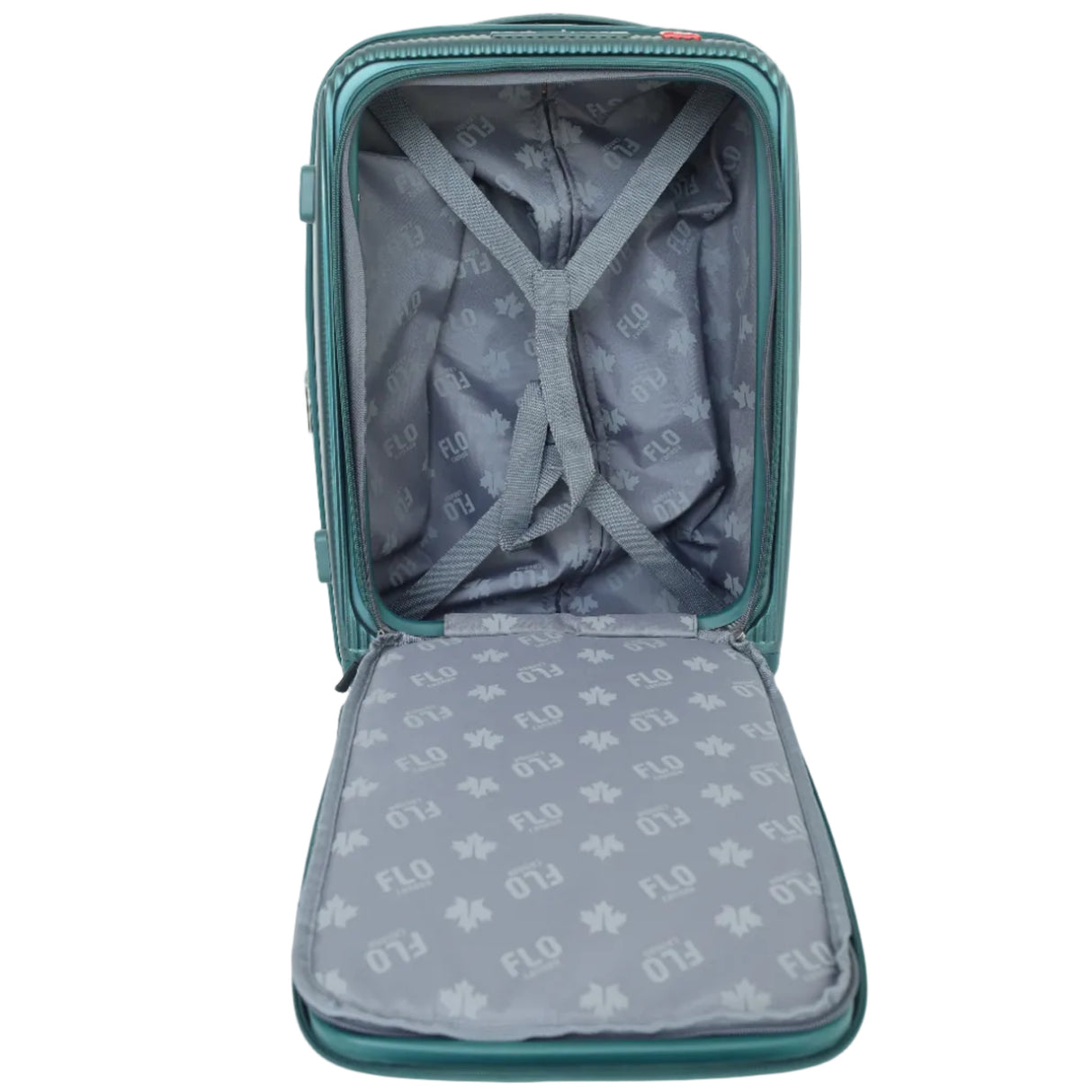 FLO Canada Hard Trolley Luggage Green 61 cm at Zubaidas The Biggest Home Store in Pakistan