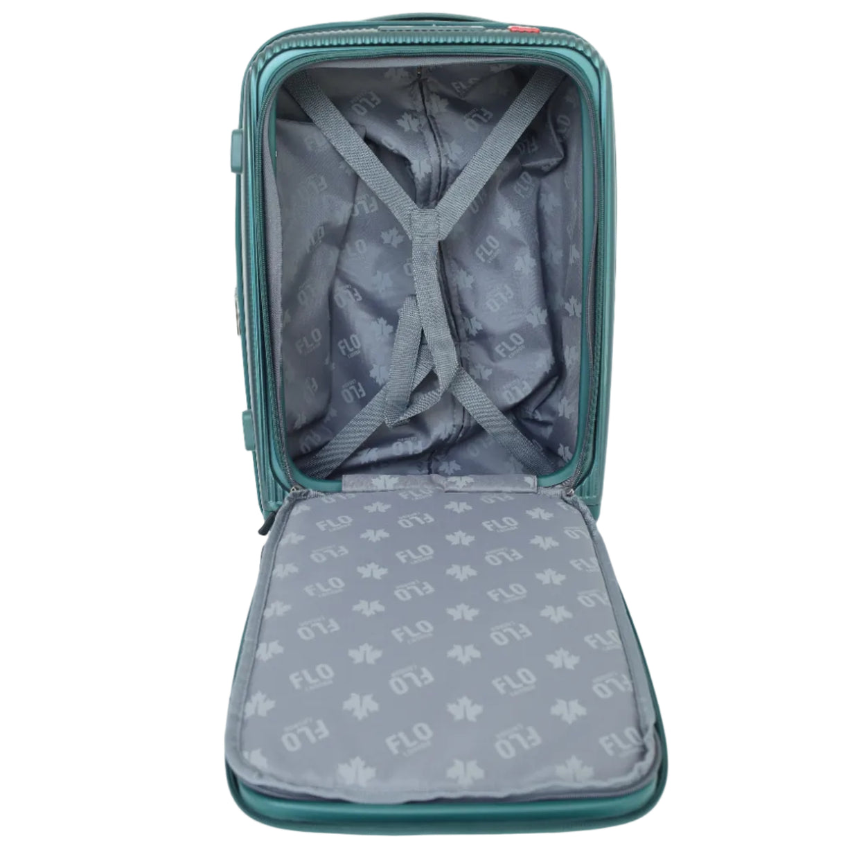 FLO Canada Hard Trolley Luggage Green 71 cm at Zubaidas Pakistan