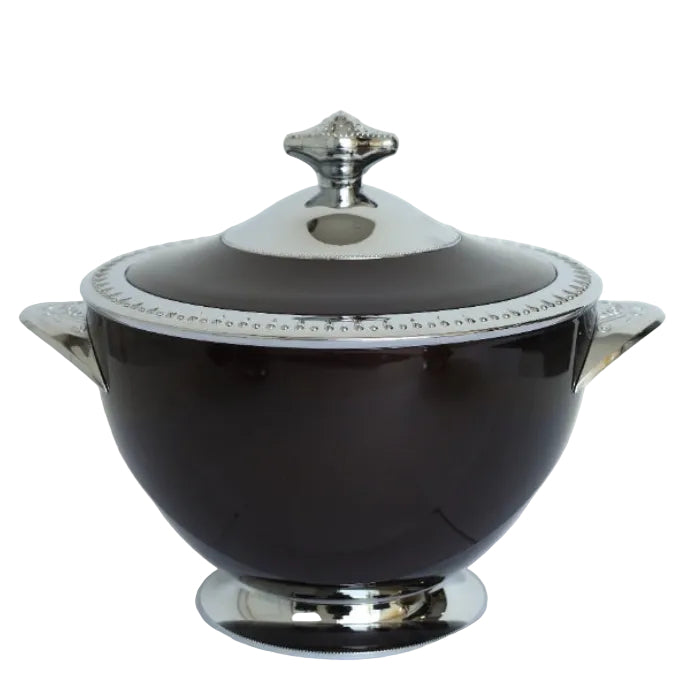 Forever Gold 3-Piece Elegant Black Insulated Hot Pot Set Zubaidas Homestore Best for Home Shopping