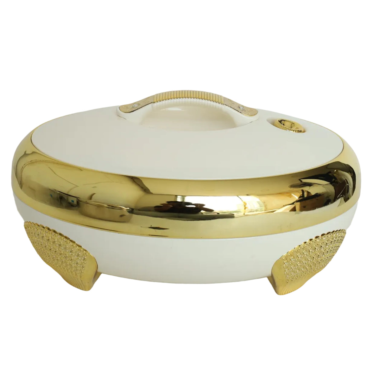 Forever Gold Insulated Hot Pot 6 Liters White and Gold at Zubaidas Homestore Best for Home Shopping