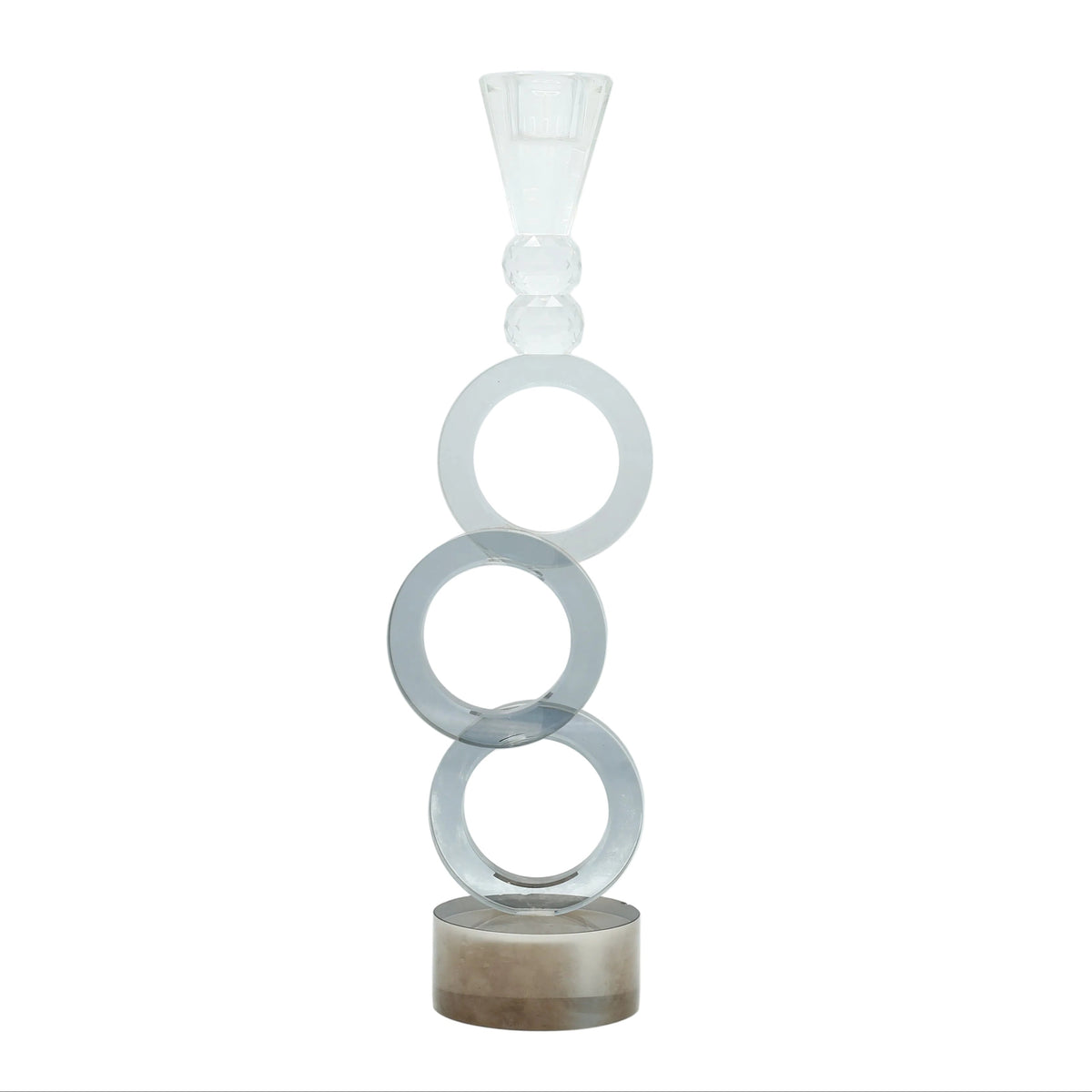 Geometric Crystal Ring Candle Holder at Zubaidas Homestore Pakistan