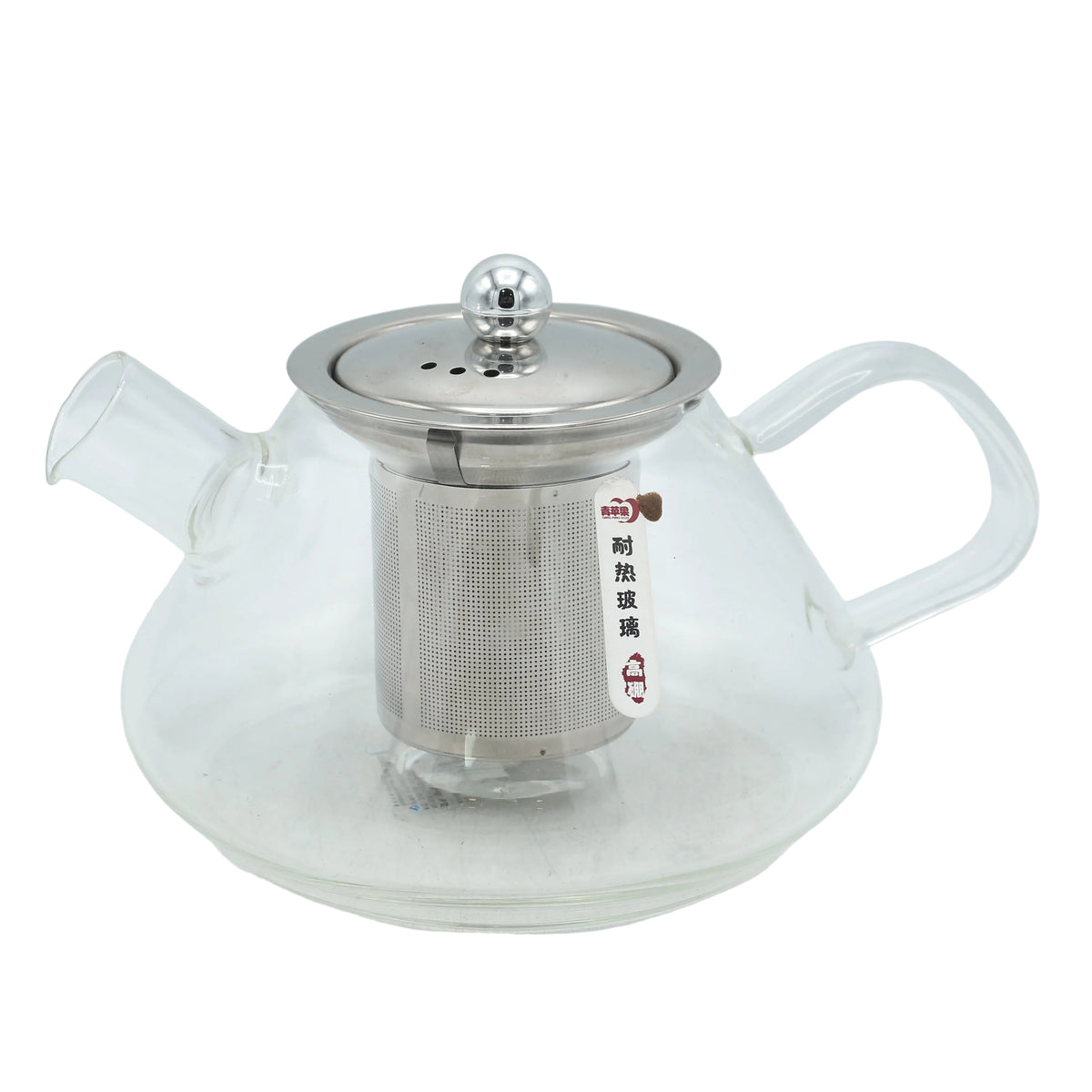 Glass Teapot with Stainless Steel Infuser 1000ml at Zubaidas Homestore - The Largest Collation Of Teapots in Pakistan