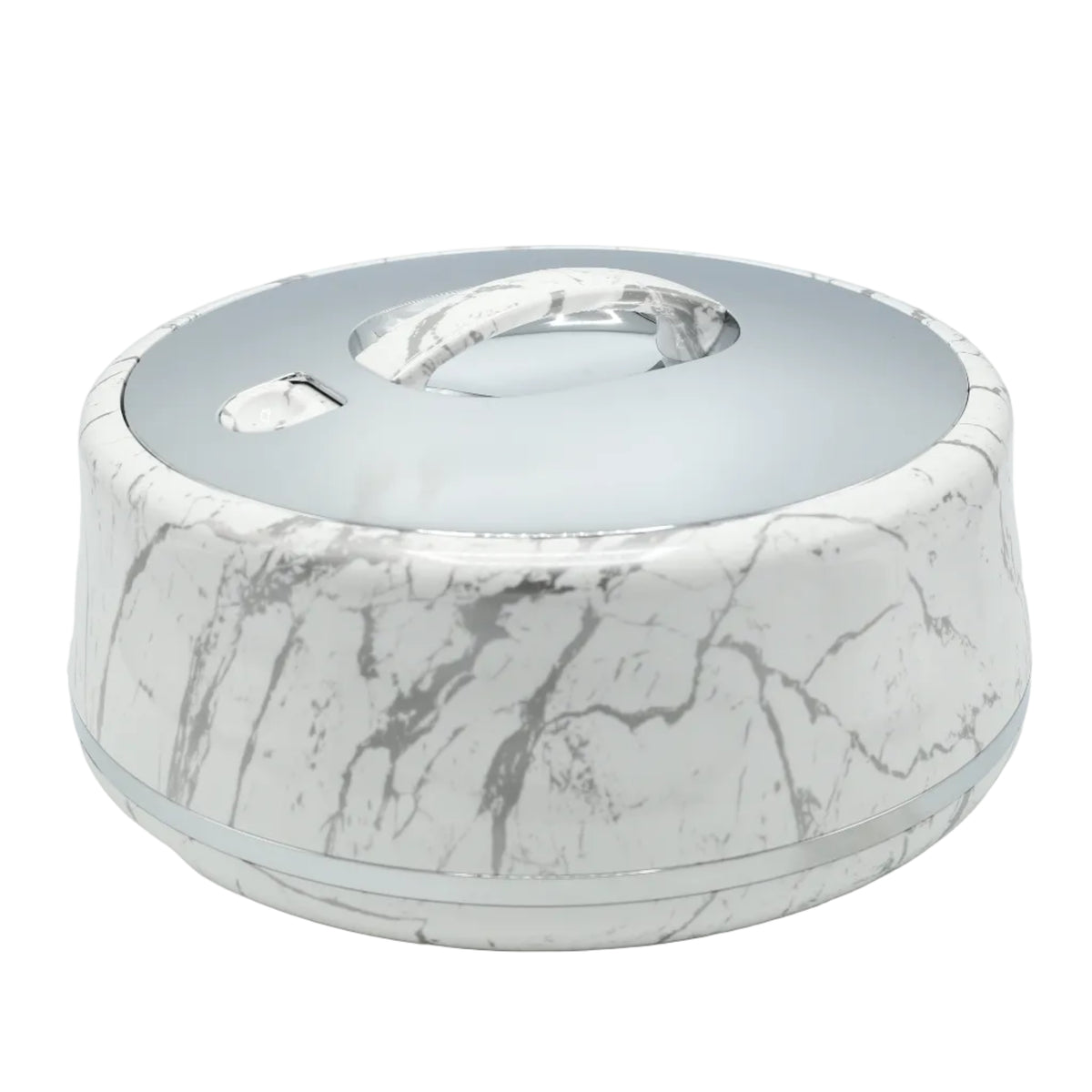 Golden Fire Insulated Hotpot 5 Liter White and Silver at Zubaidas Homestore. Most Trusted Homestore in Pakistan