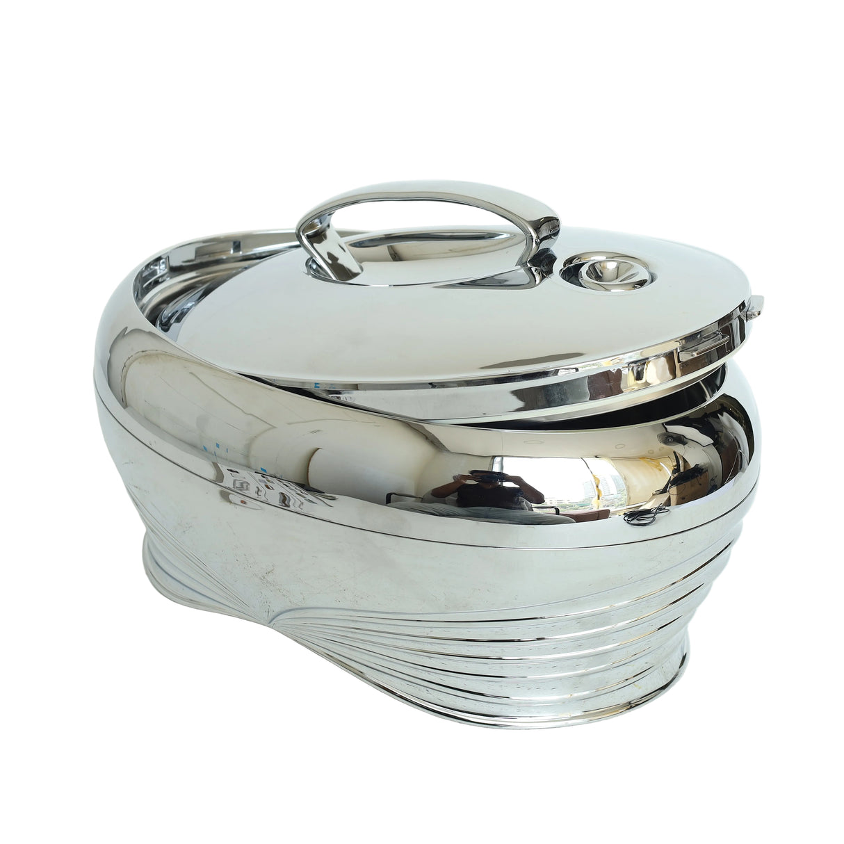 Golden Fire Insulated Silver Hotpot 5.0 Liter at Zubaidas Homestore Best for Home shopping